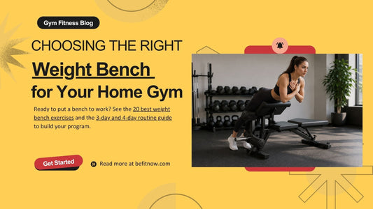 Choosing the Right Weight Bench for Your Home Gym