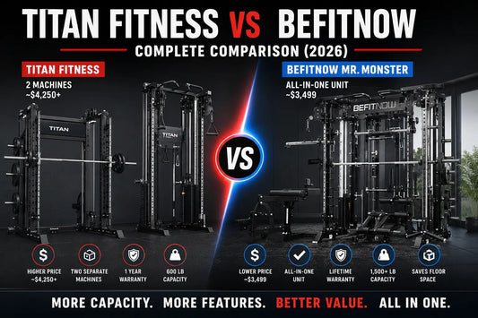 Titan Fitness vs Befitnow