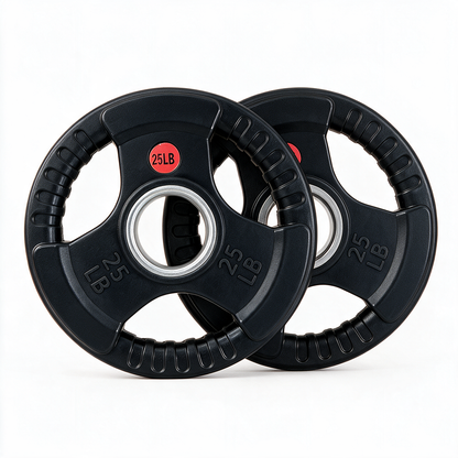Premium Rubber Coated Plates | Lifetime Warranty