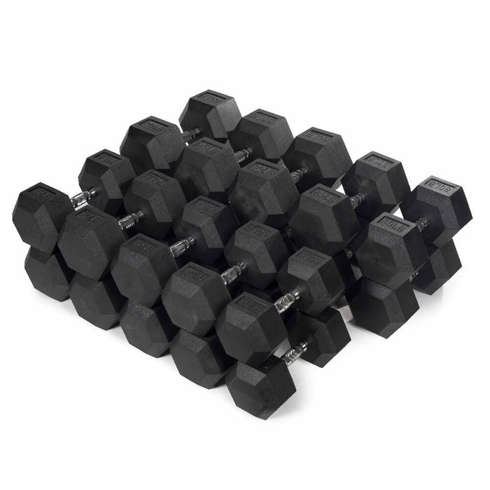 Juego de mancuernas hexagonales Virgin de 55 a 100 libras