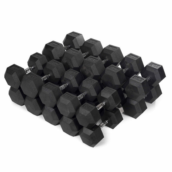 Virgin Hex Dumbbells Set 55-100lbs