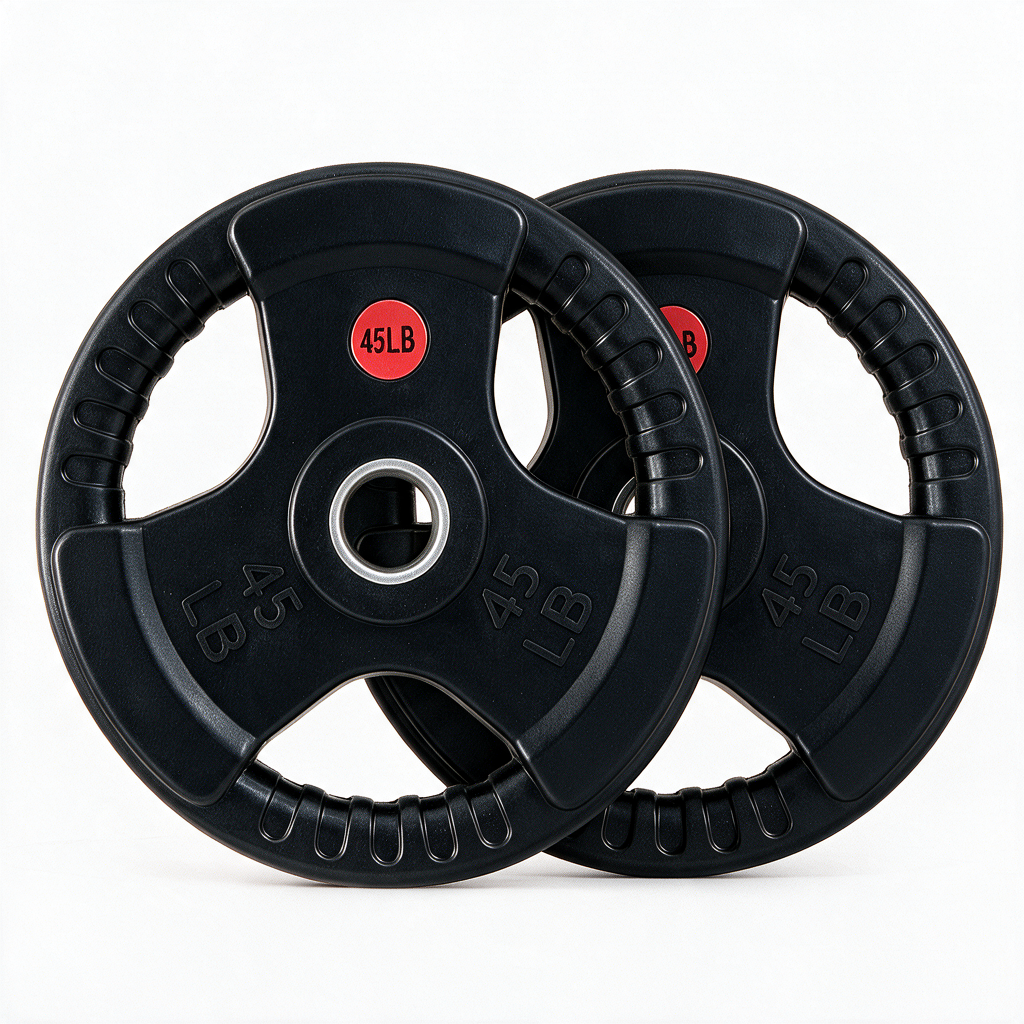 Premium Rubber Coated Plates | Lifetime Warranty