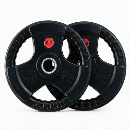 Premium Rubber Coated Plates | Lifetime Warranty