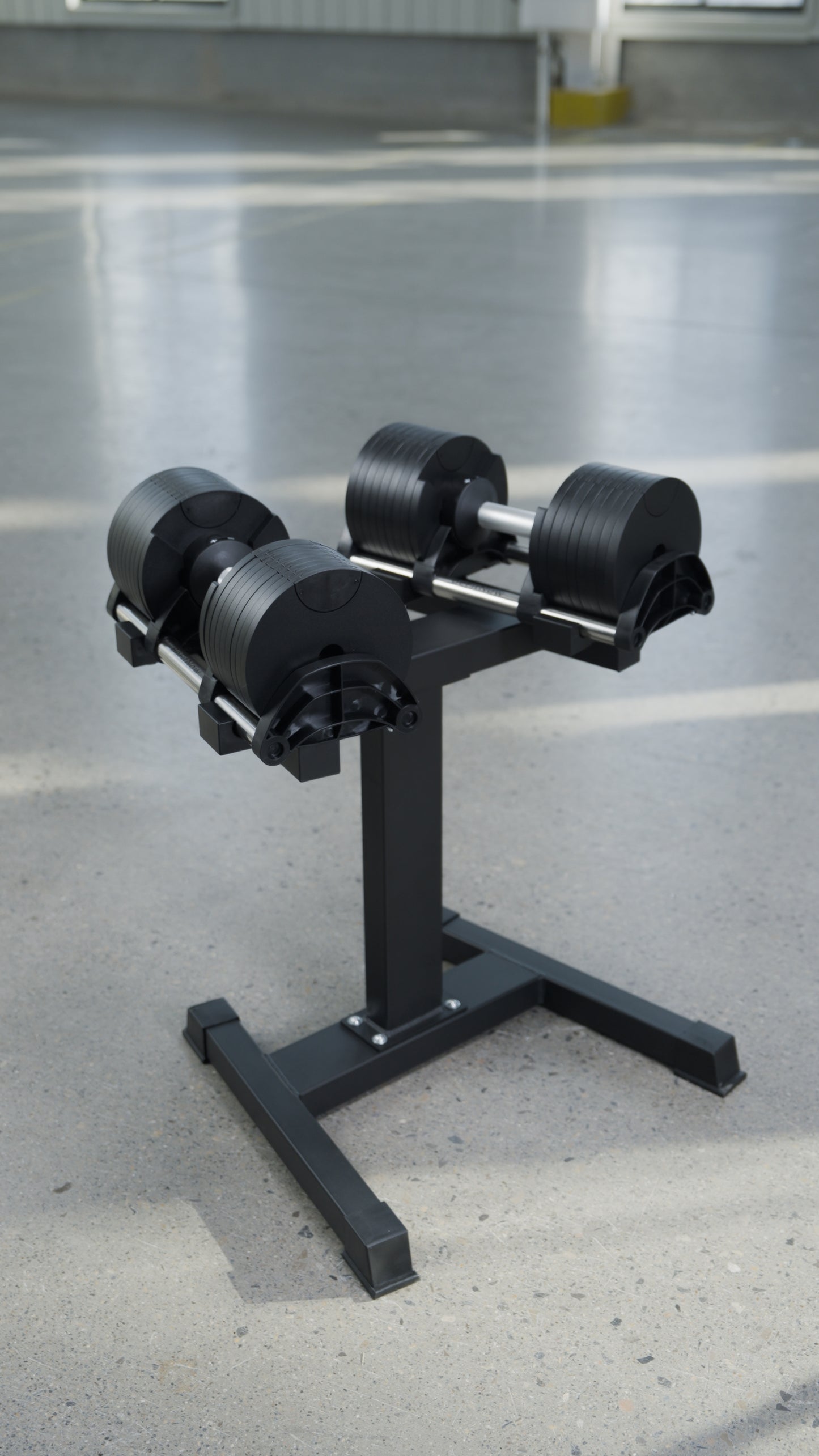 90lbs Adjustable Cast Iron Dumbbell Pair