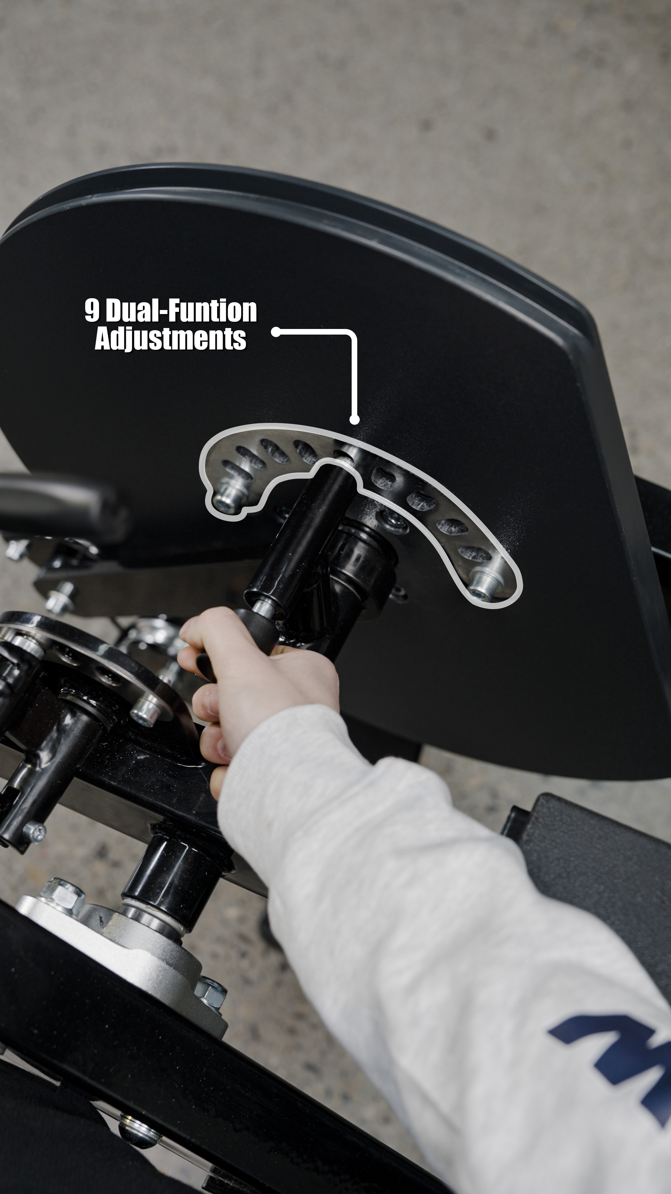 Dual Function Leg Extension Leg Curl Machine