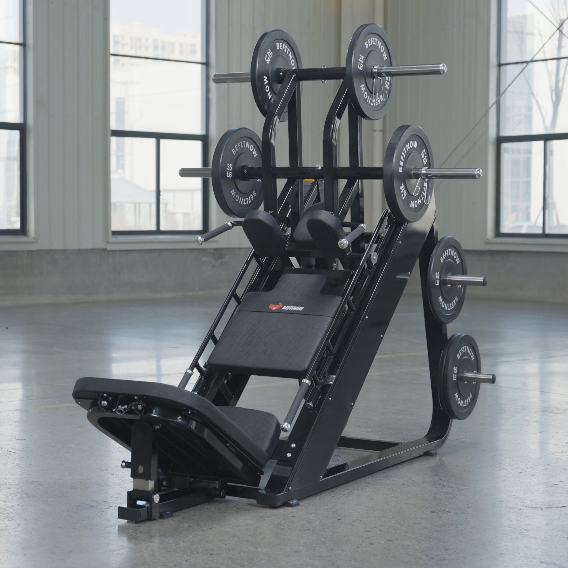 JK Fitness Combo Leg Press 45° Hack Squat Vertical Noir JK Fitness Combo Leg Press 45° Hack Squat Vertical Noir