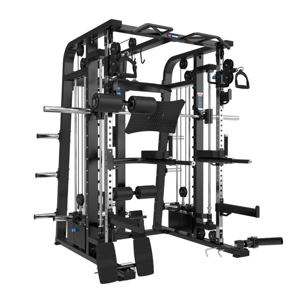 Mr. Monster Commercial Smith Machine Functional Trainer