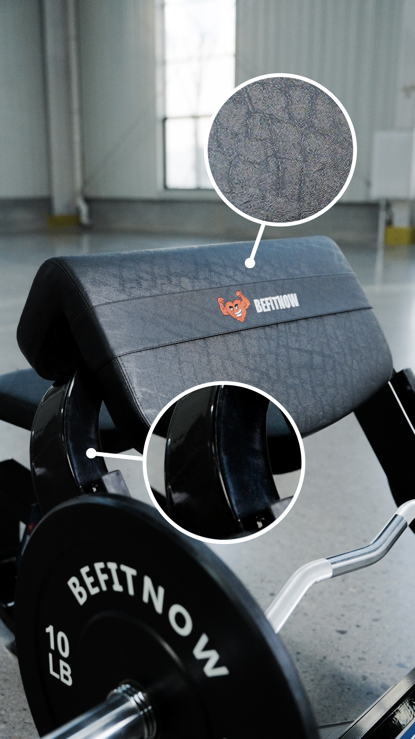 Seated Preacher Curl Bench