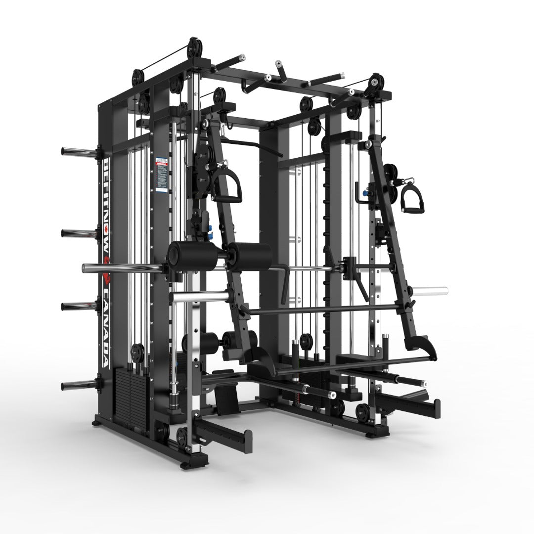 The Relentless Trainer Smith Machine with jammer