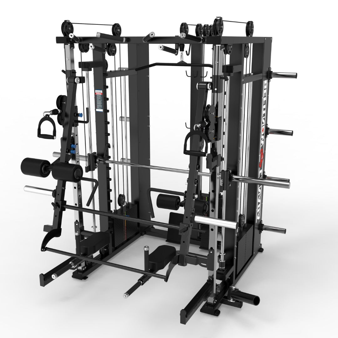 The Relentless Trainer Smith Machine with Jammer