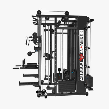 The Relentless Trainer Smith Machine Side view