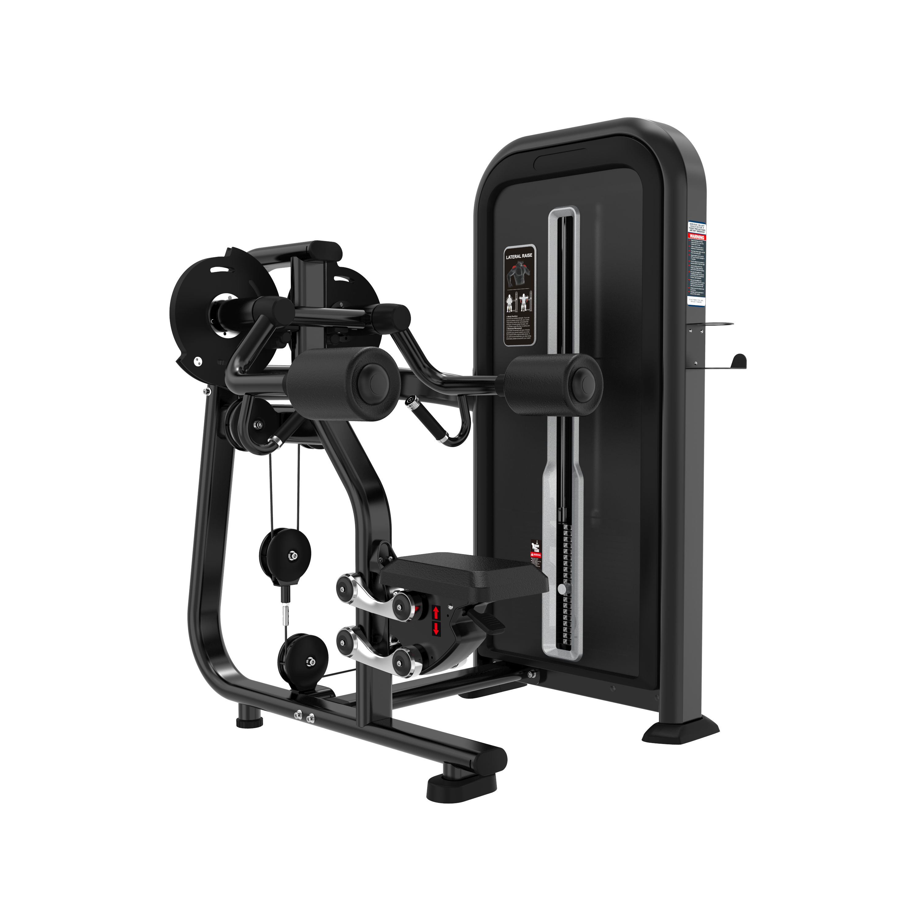 Stack Raise TY07 Lateral Raise Machine Specifications | 522lbs Weight Stack