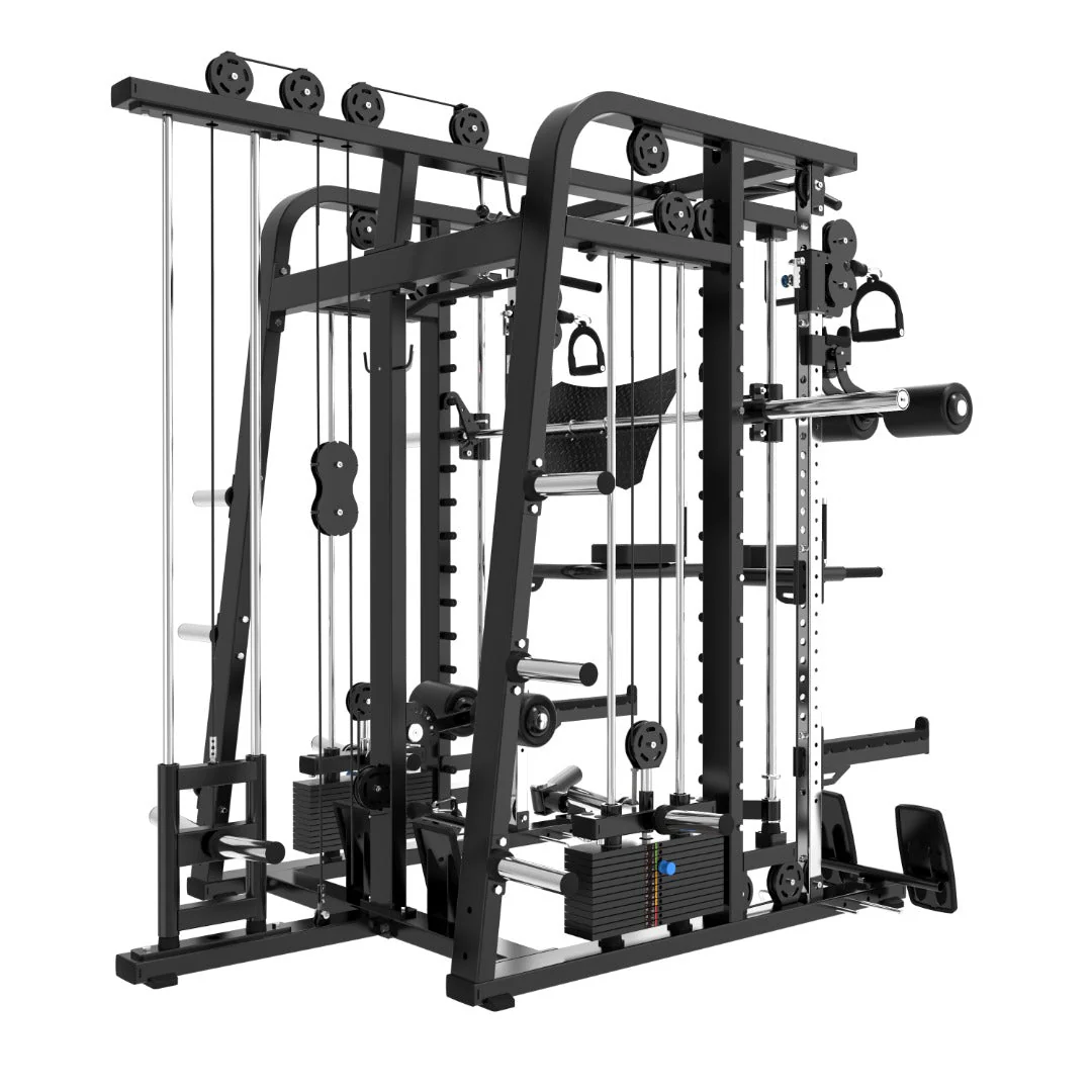 Newton Fitness Black Series BLK-5000 Multifunctional Smith Machine Newton Fitness Black Series BLK-5000 Multifunctional Smith Machine