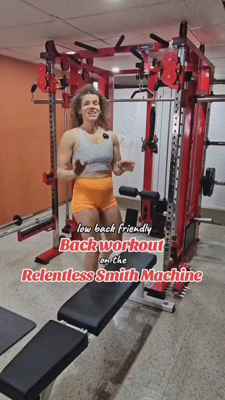 La máquina Smith del entrenador implacable