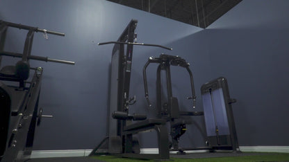 Lat Pull Down and Row Machine